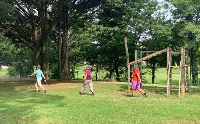 Marche nordique àSt Martin du Puuy