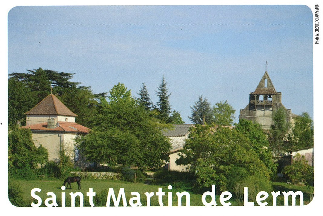 St martin de Lerm vue générale