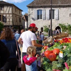 Issigeac et son marché
