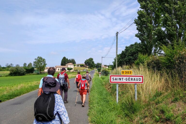 St Géraud entrée village