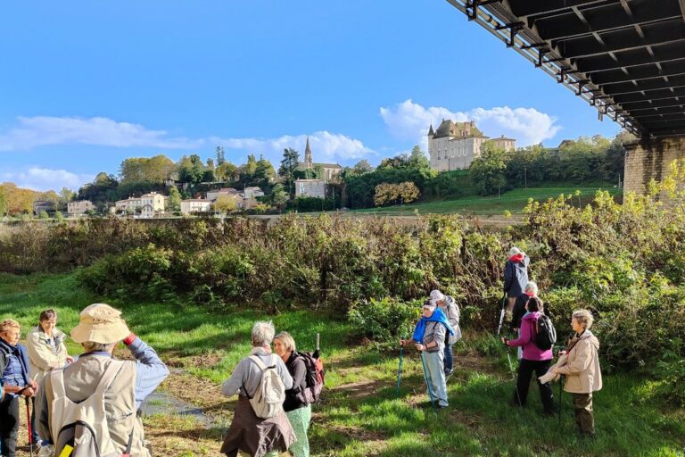 St Pierre d'Aurillac sous le pont de Castets