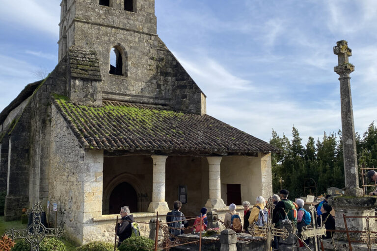 visite-eglise-saint-aubin-branne actu rando dimanche