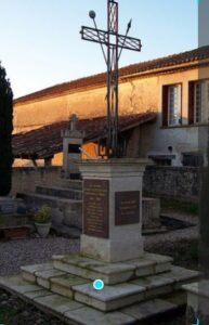 St Laurent du Plan monument