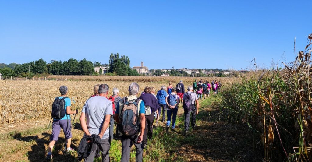 La Réole retour par la plaine