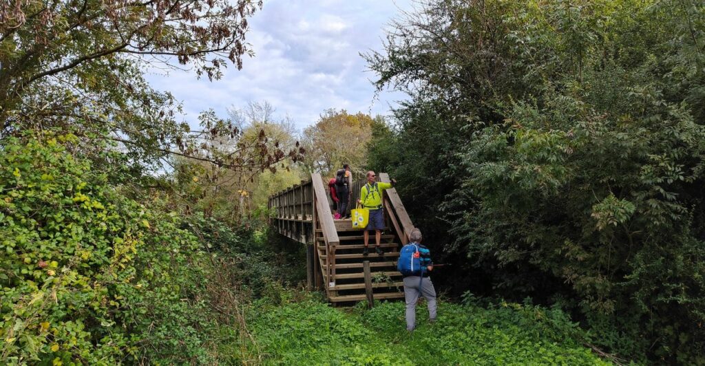 Passerelle sur le Beuve