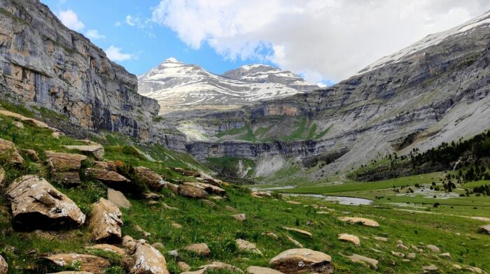Fond du canyon Mt Perdu
